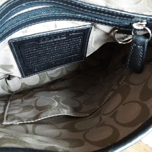 Coach Vintage Legacy Black Bag, EUC - Picture 11 of 13